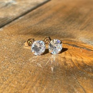 Rose Gold Stud Earrings